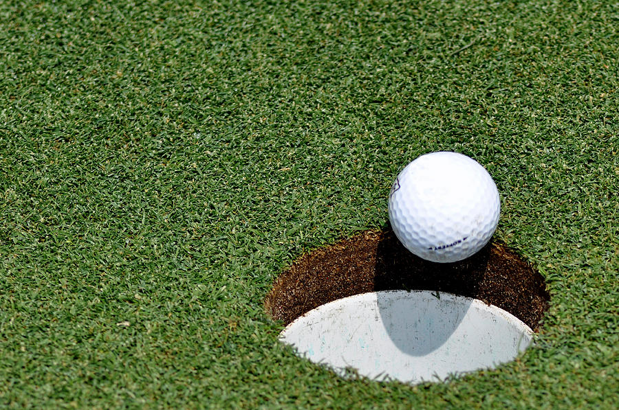 Golf Photograph - Its In The Hole by Shawn Wood