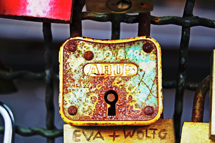 Its Locked Photograph by Tinto Designs