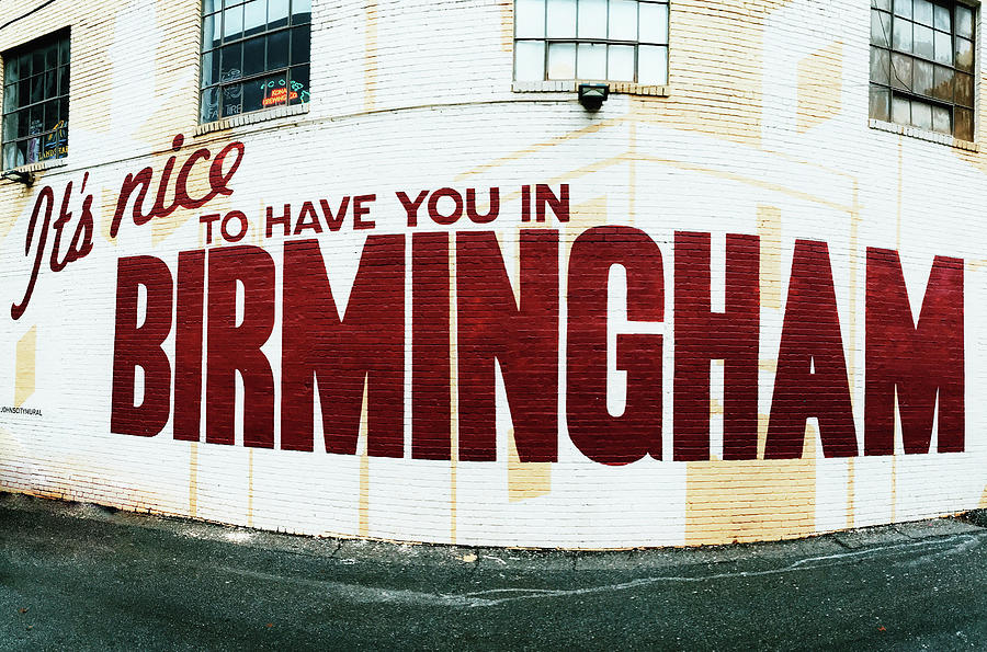 Its Nice to Have You in Birmingham Photograph by Parker Cunningham