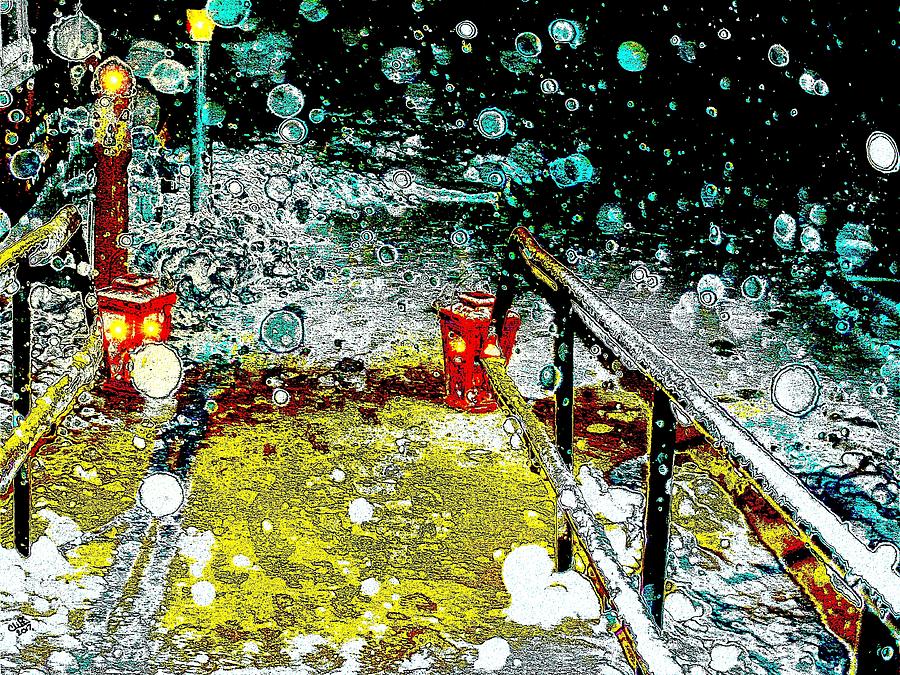 Its Snowing Digital Art by Cliff Wilson