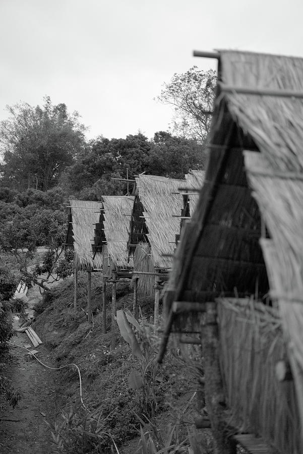 Iu Mien Huts Photograph by Ivan Franklin