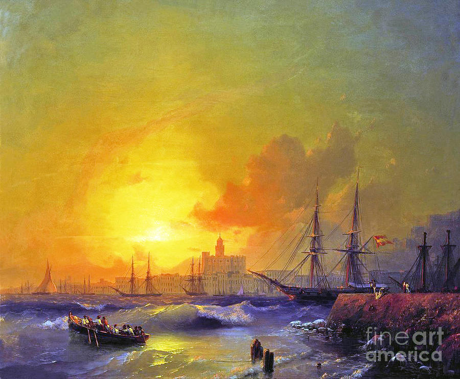 Ivan Constantinovich Aivazovsky  Painting by MotionAge Designs