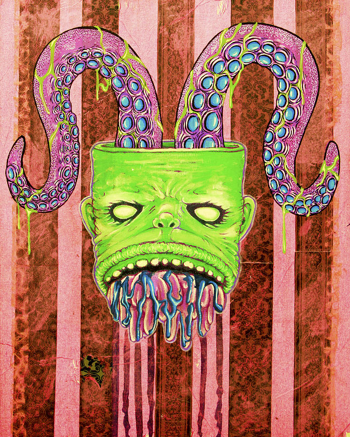 Obey Painting - Ive Such Things To Show You by Bobby Zeik Obey Painting - Ive Such Things To Show You by Bobby Zeik