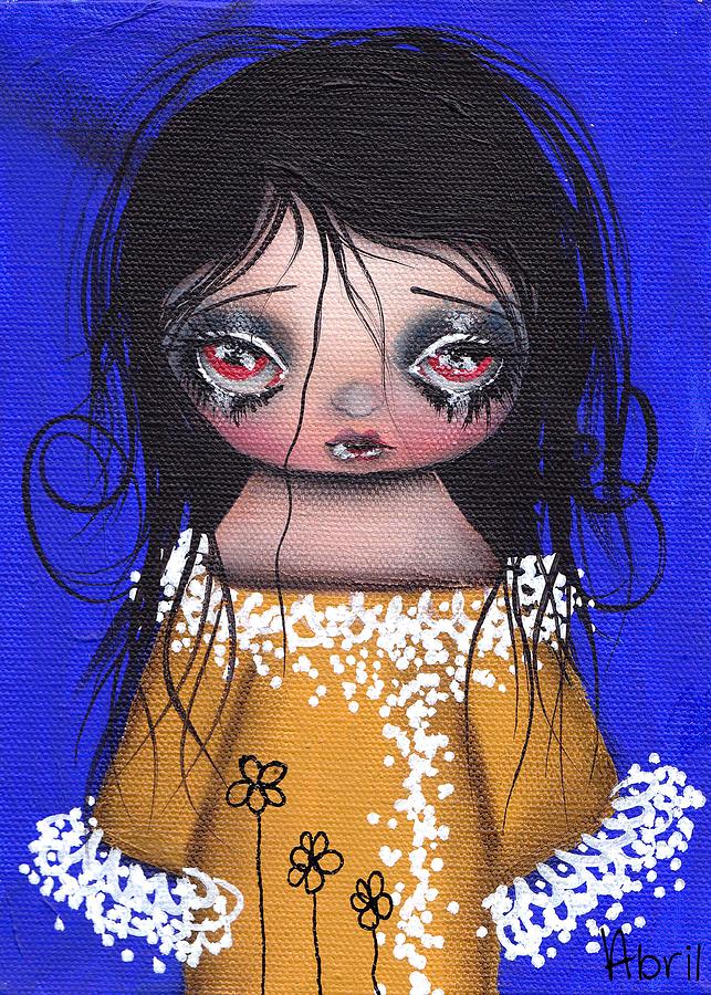 Ivonne Painting by Abril Andrade Ivonne Painting by Abril Andrade