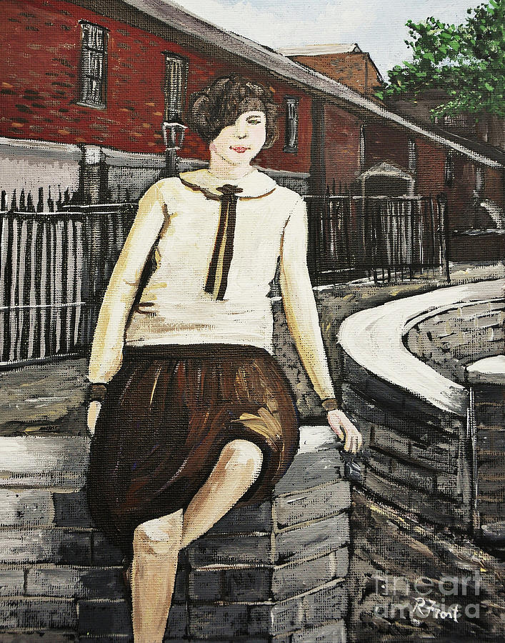 Ivy Philpott Painting by Reb Frost