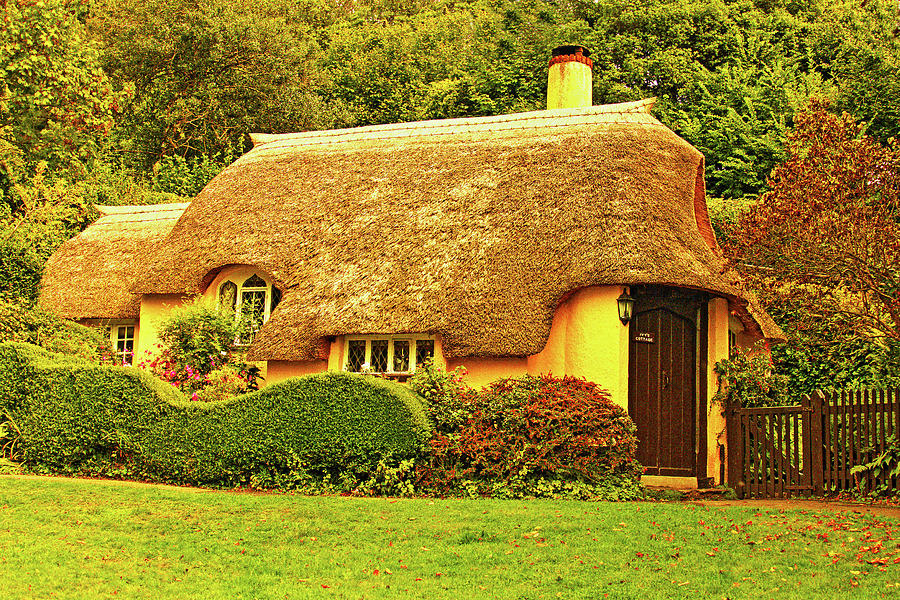Ivys Cottage Photograph by Richard Denyer