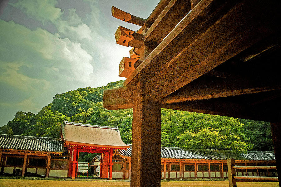 Iwashimizu Hachiman-gu Shrine Photograph By Hiro Nishikawa