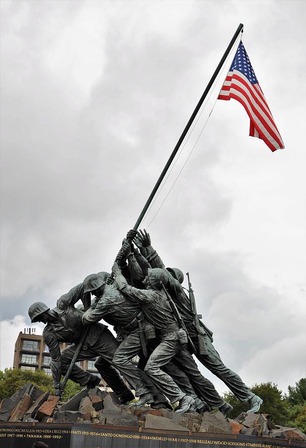 Iwo Jima Memorial Photograph by Charles HALL - Fine Art America