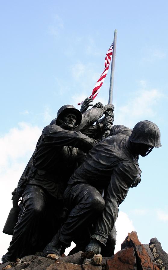 Iwo Jima Memorial Photograph by Sheryl Unwin