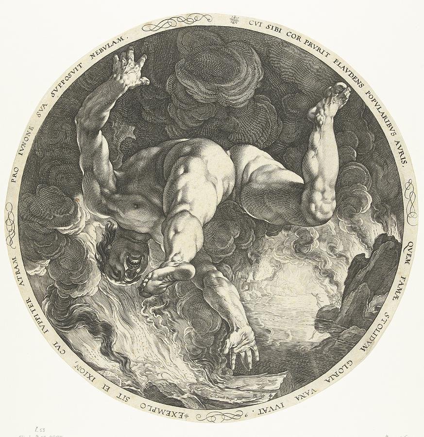 Ixion Drawing by Vintage Collectables