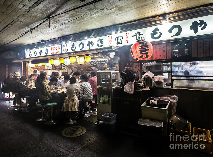 Izakaya dinner in Tokyo Photograph by Didier Marti
