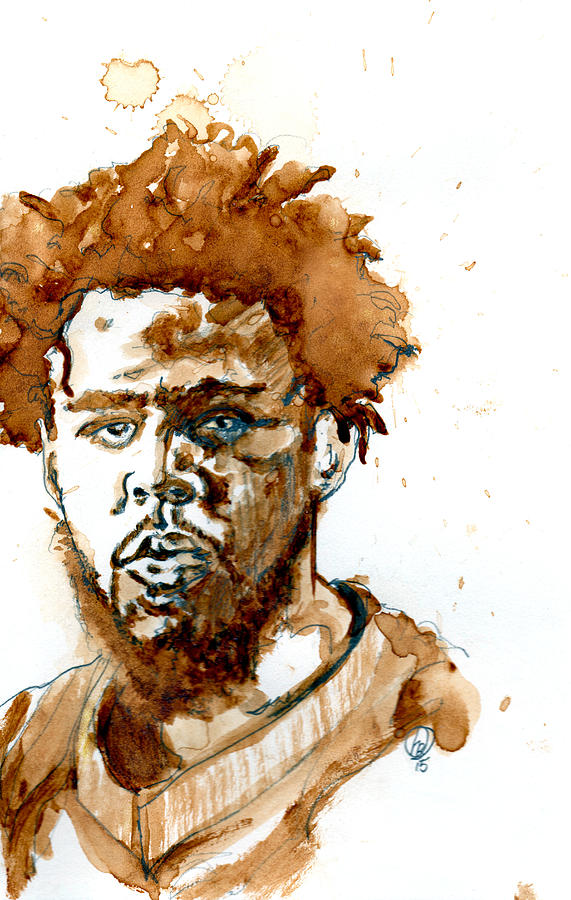 J Cole Painting by Howard Barry