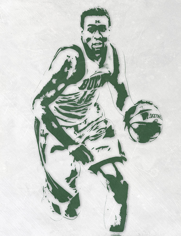 Jabari Parker MILWAUKEE BUCKS PIXEL ART 2 Mixed Media by Joe Hamilton ...