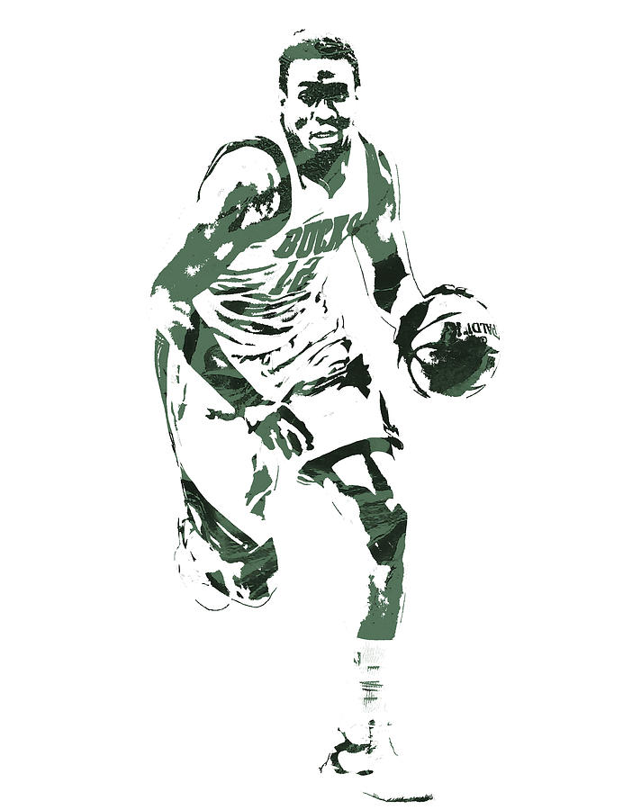 Jabari Parker MILWAUKEE BUCKS PIXEL ART 5 Mixed Media by Joe Hamilton ...