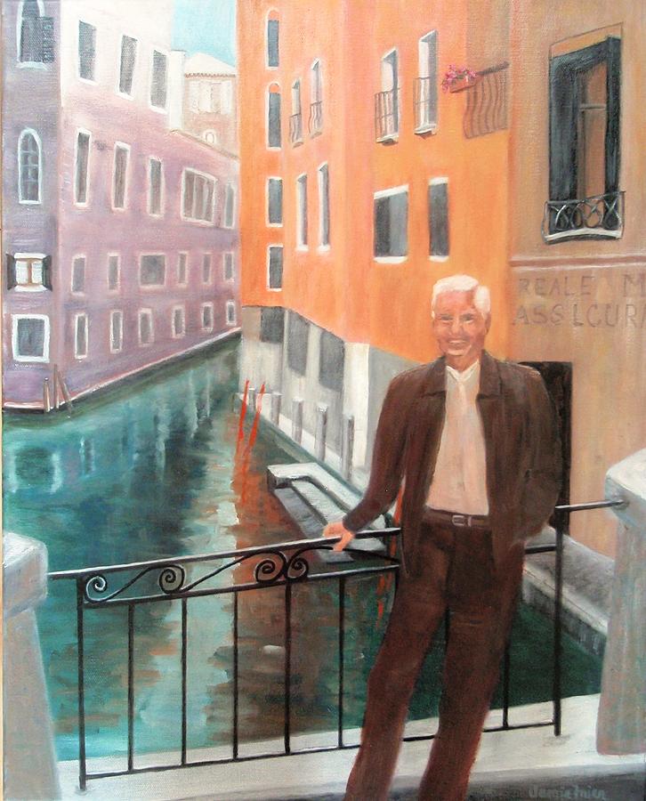 Jack in Venice Painting by Jamie Frier