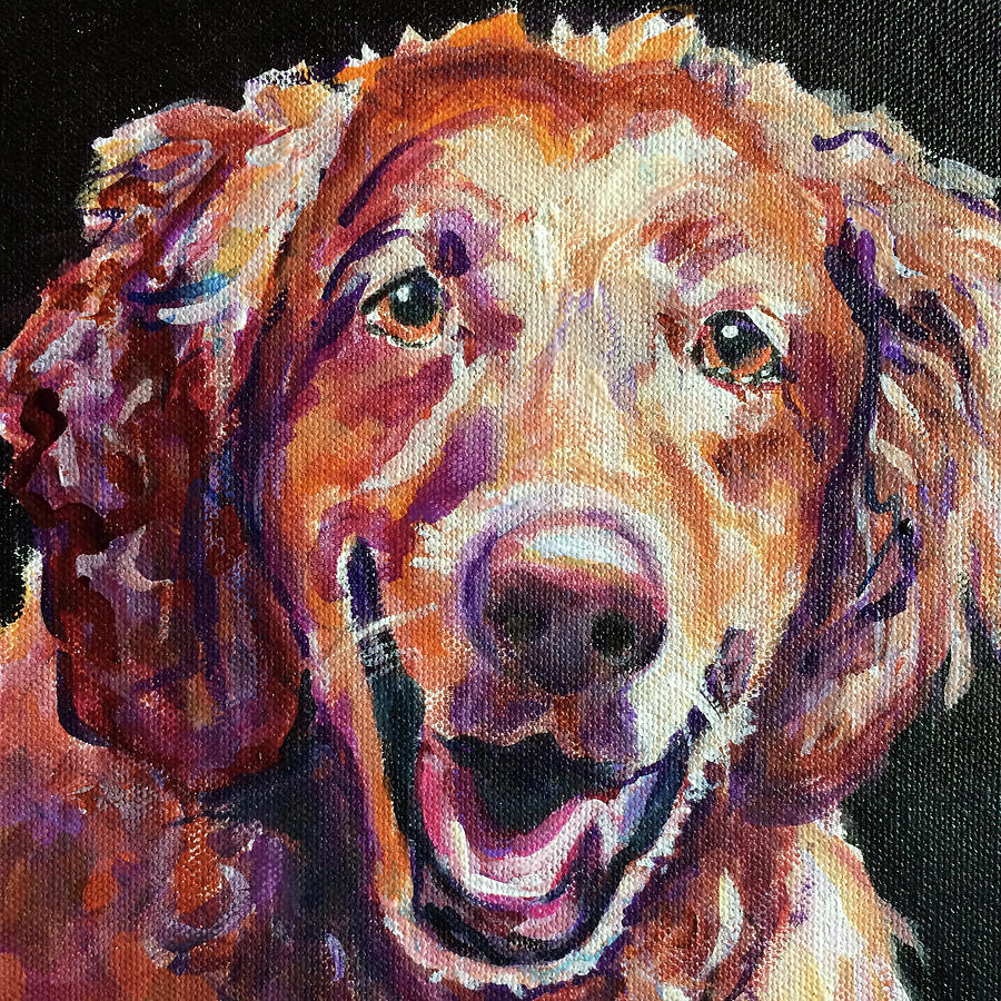 Jack Painting by Judy Rogan