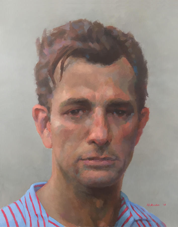 Jack Kerouac Painting - Jack Kerouac 2 by Mike Hanlon