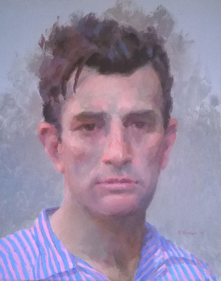 Jack Kerouac Painting - Jack Kerouac by Mike Hanlon Jack Kerouac Painting - Jack Kerouac by Mike Hanlon