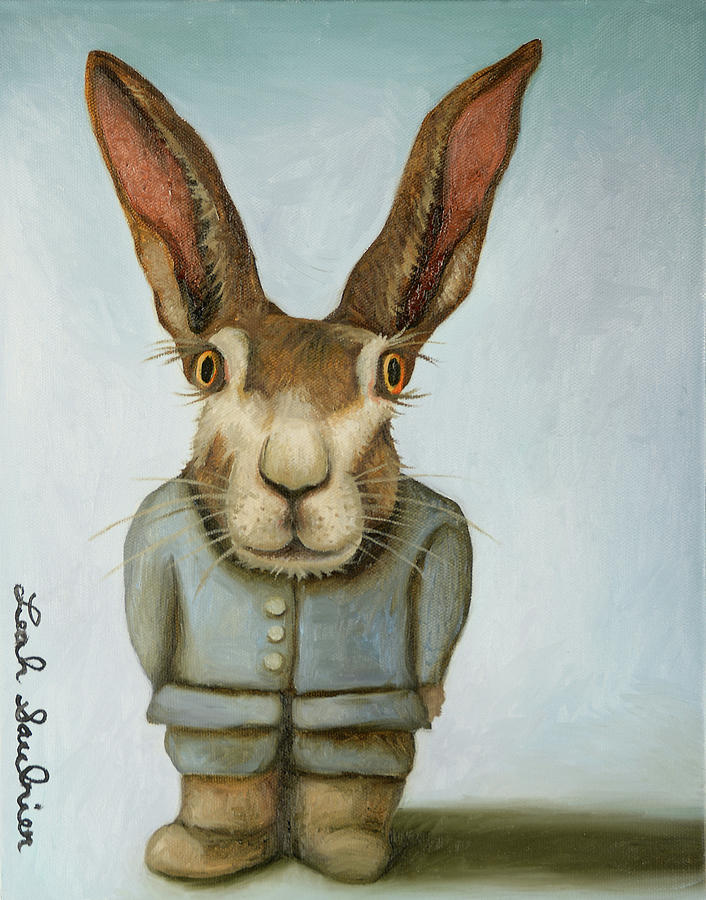Easter Painting - Jack by Leah Saulnier The Painting Maniac