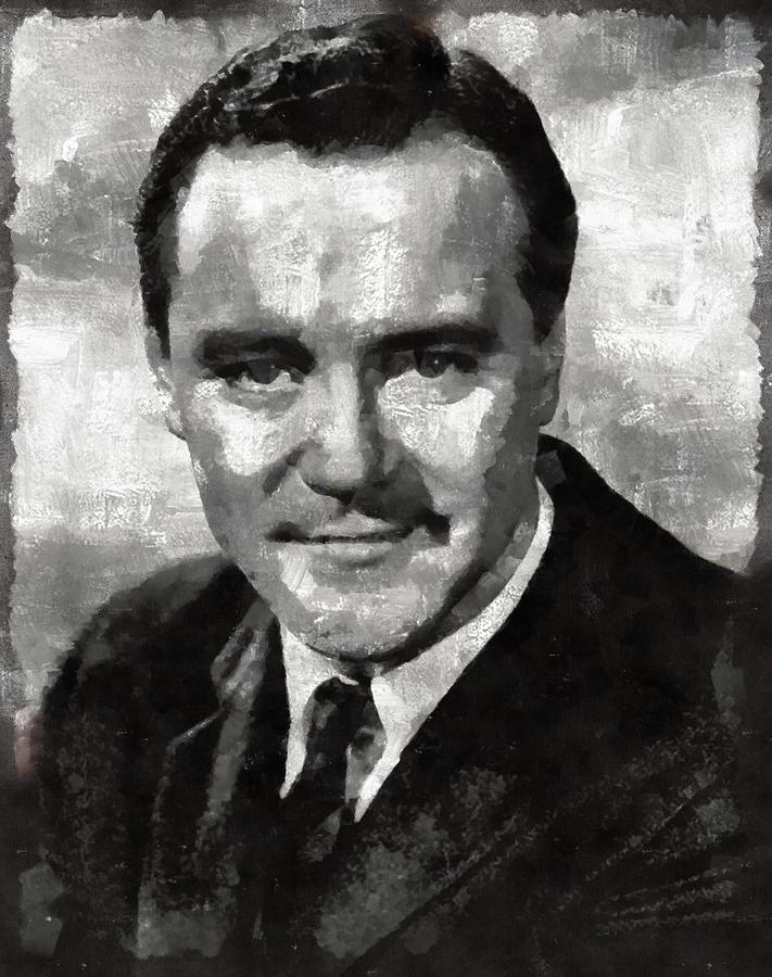 Hollywood Painting - Jack Lemmon Hollywood Actor by Esoterica Art Agency