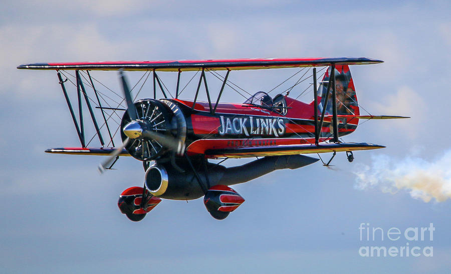 Jack Links Biplane Photograph by Tom Claud