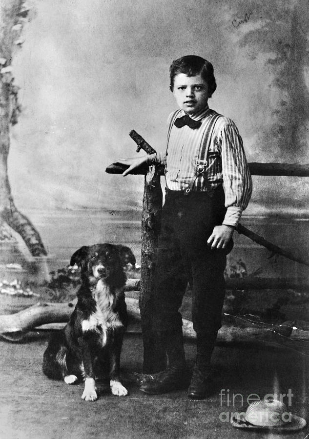 Jack London (1876-1916) Photograph by Granger