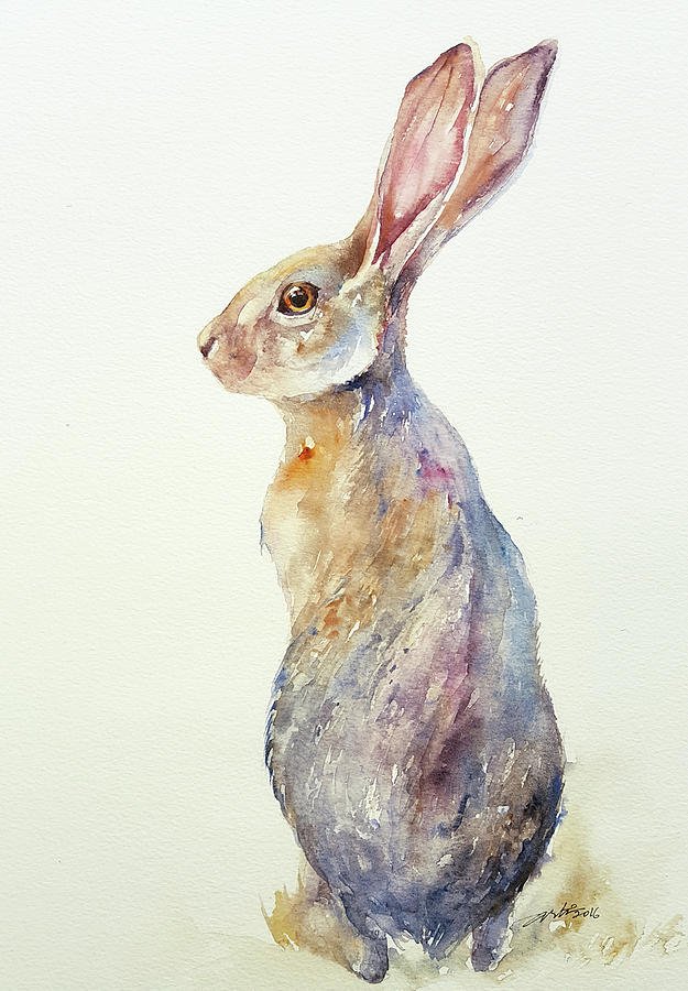 Rabbit Painting - Jack Rabbit by Arti Chauhan