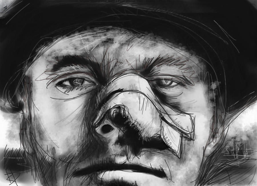 Jack Nicholson Digital Art - Jack by Russell Pierce