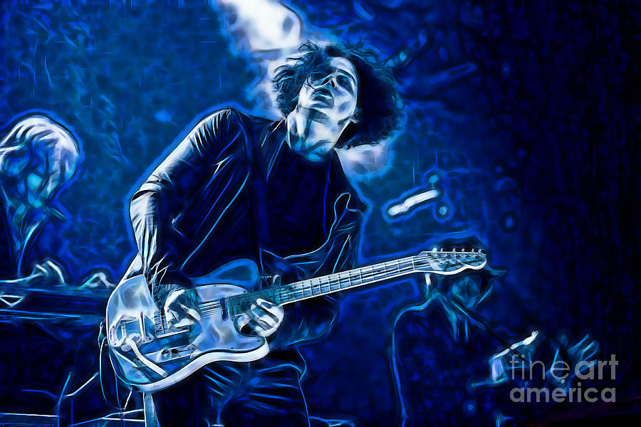 Jack White Collection Mixed Media by Marvin Blaine