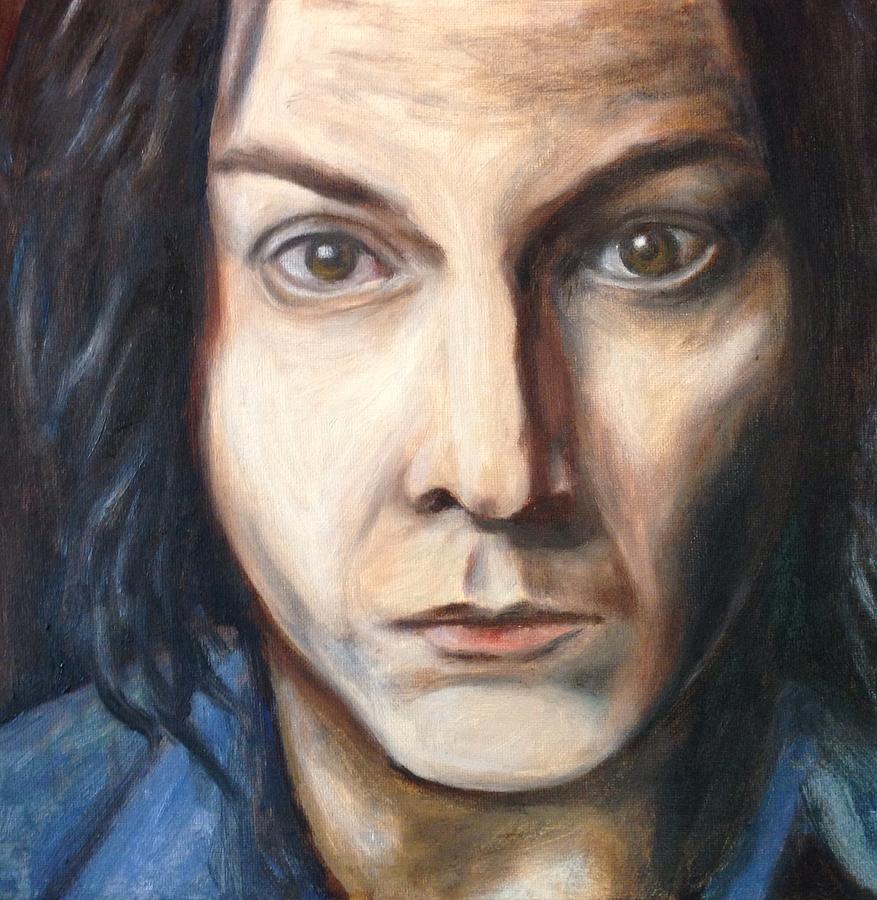 Music Painting - A Tribute to Jack White by Jac Mason