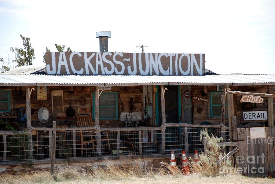 Jackass Junction Photograph by Jim Goodman
