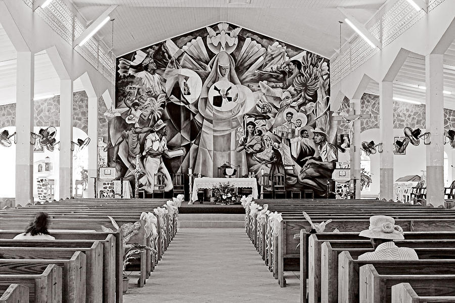Jackmel Church-St Lucia Photograph by Chester Williams