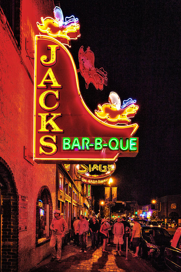 Jacks Bar-B-Que Photograph by Diana Powell
