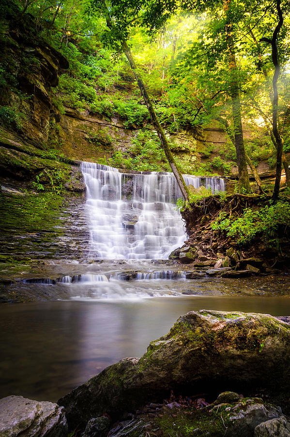 Jackson Falls Photograph by Desmond Lake | Fine Art America