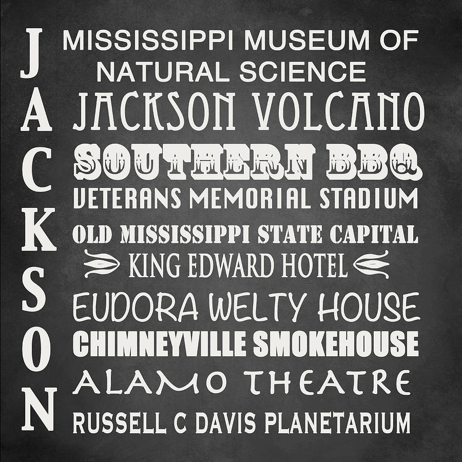 Jackson Famous Landmarks Digital Art by Patricia Lintner