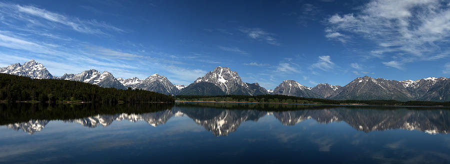 Jackson Lake Teton Photograph by Jerry Schiller - Fine Art America