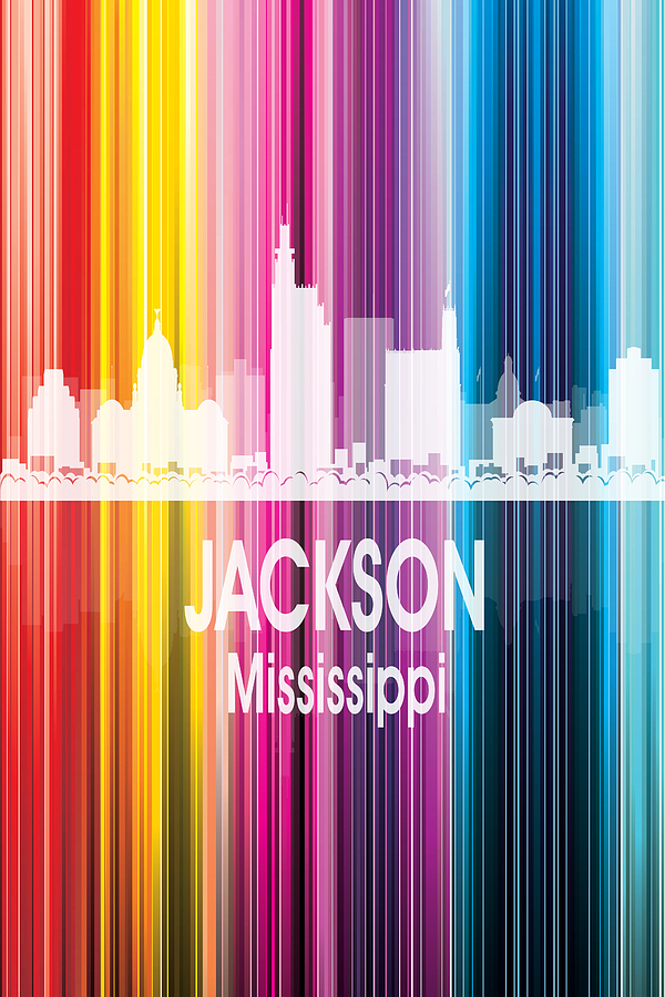 Jackson MS 2 Vertical Digital Art by Angelina Tamez
