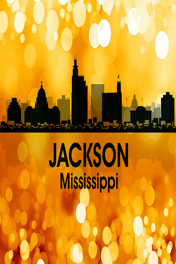 Jackson MS 3 Vertical Digital Art by Angelina Tamez