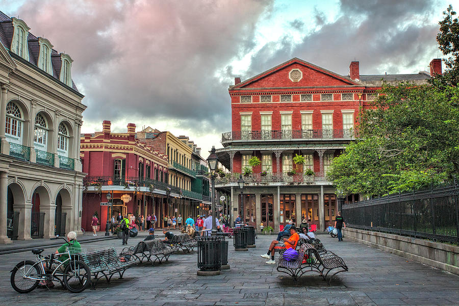 Jackson Square Evening Photograph by Diana Powell