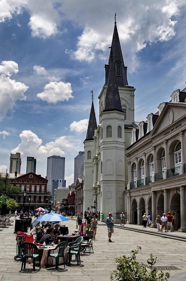 Jackson Square Photograph by Greg and Chrystal Mimbs