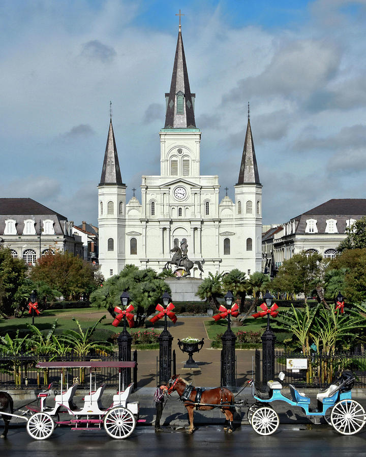 Jackson Square Photograph by Jeannee Gannuch