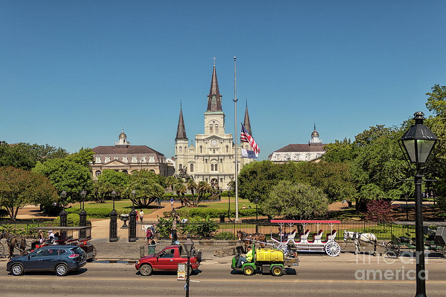 Architecture Photograph - Jackson Square, New Orleans by Patricia Hofmeester