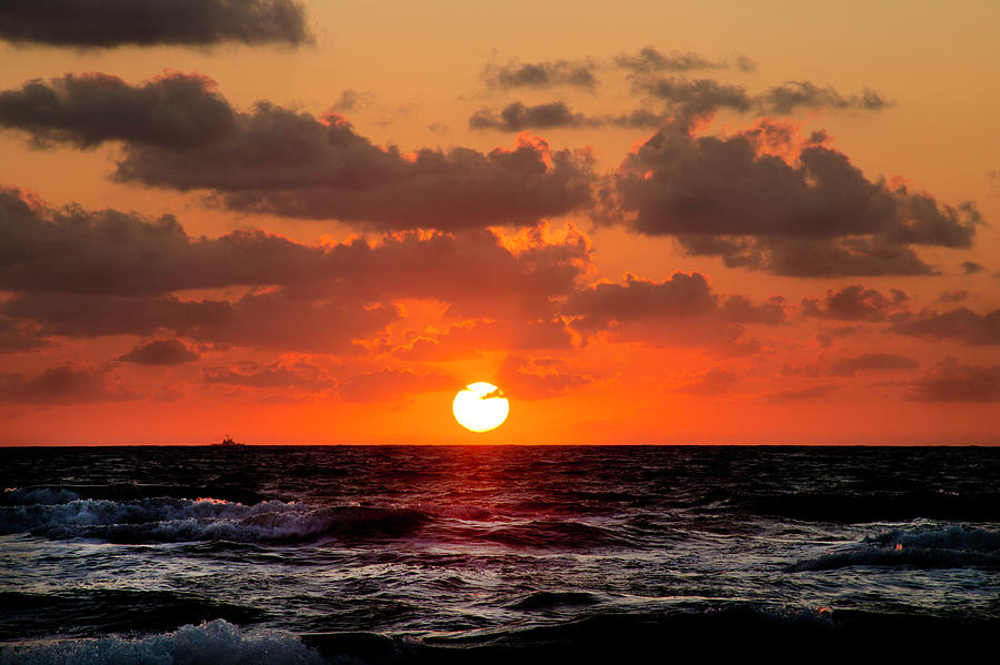 Jacksonville Beach Sunrise 2 by David Cabana Jacksonville Beach Sunrise 2 by David Cabana