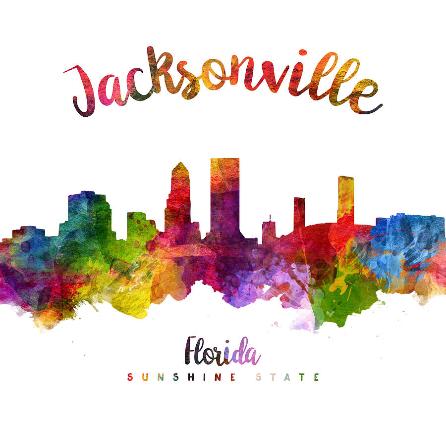 Jacksonville Painting - Jacksonville Florida 23 by Aged Pixel