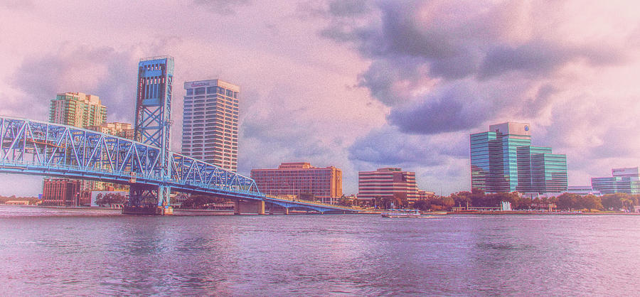 Jacksonville Florida City of Bridges  Photograph by Ola Allen