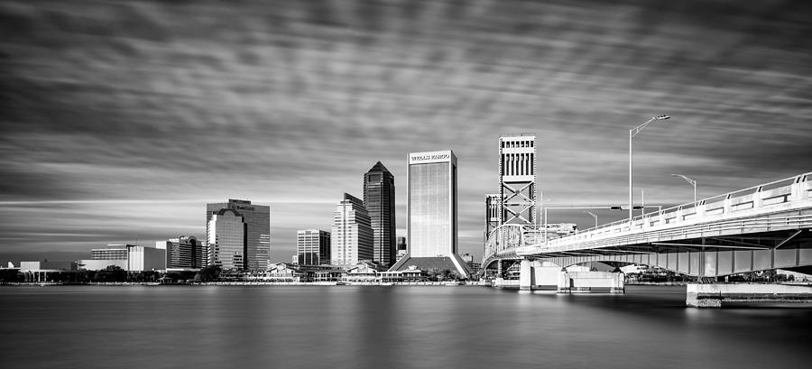 Jacksonville in Black and White Photograph by Matt Hammerstein