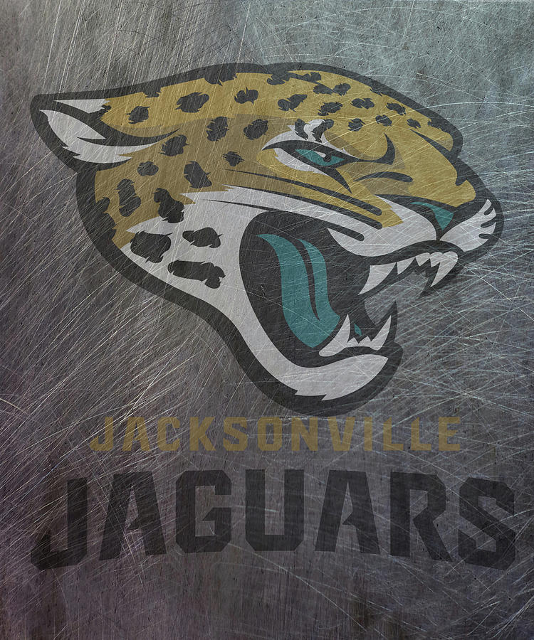 Jacksonville Jaguars Translucent Steel Mixed Media by Movie Poster Prints