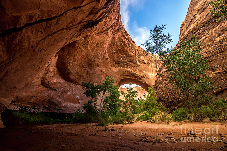 Nature Photograph - Jacob Hamblin Arch - Coyote Gulch - Utah by Gary Whitton