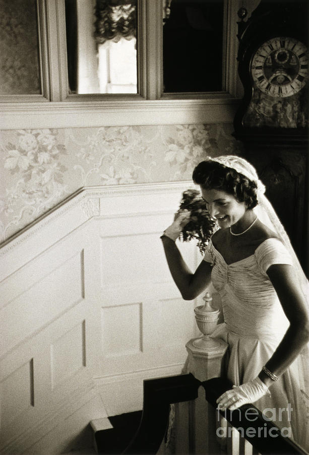 Portrait Photograph - Jacqueline Kennedy by Granger