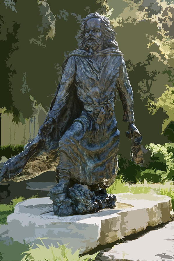 Jacques Marquette Sculpture Digital Art by Art Spectrum